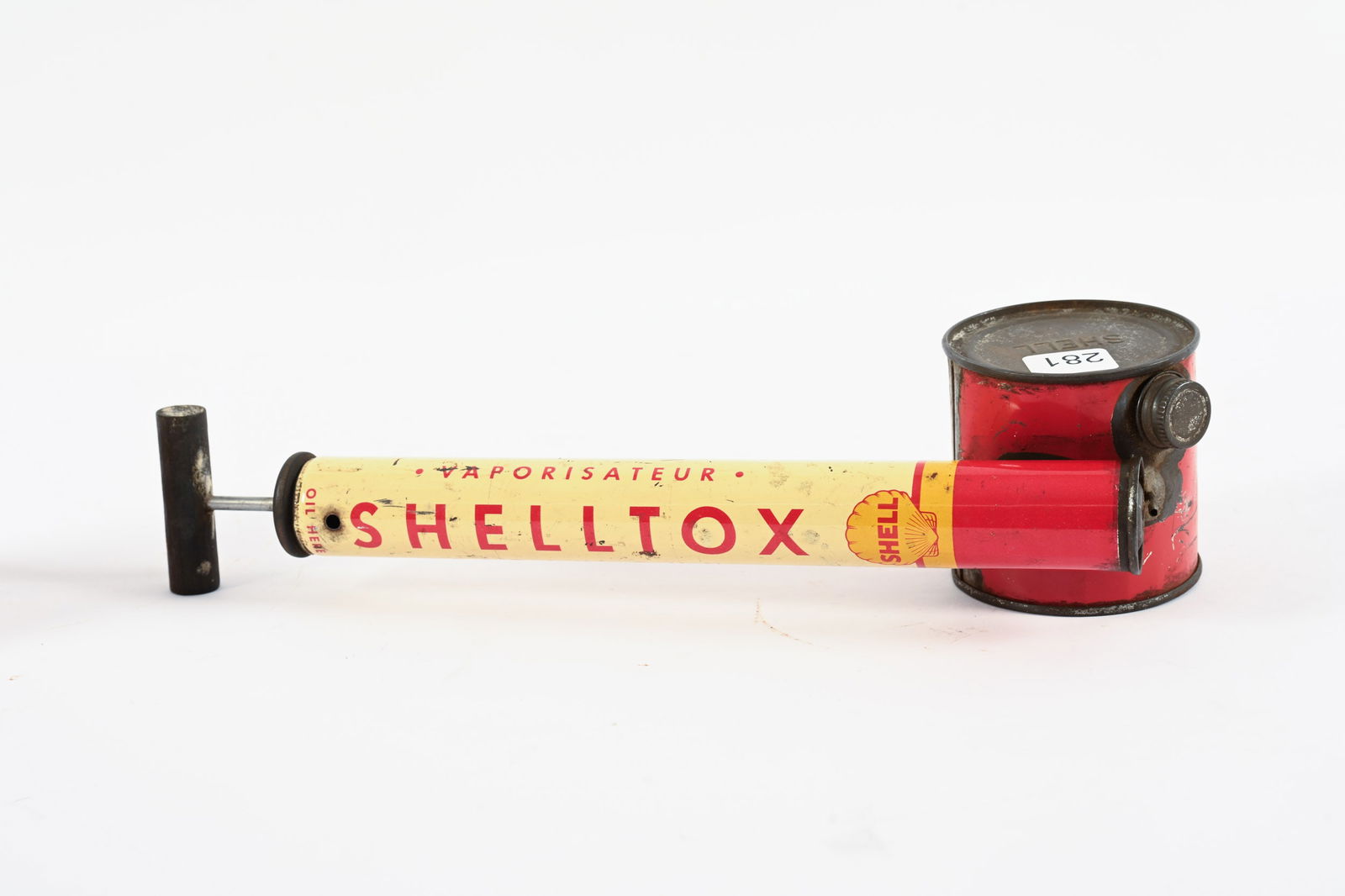 SHELL POUND GREASE CAN AND SHELLTOX SPRAYER - 3