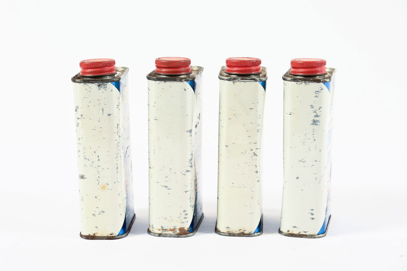 FOUR SUNOCO CHROME POLISH 8 OZ CANS - 2