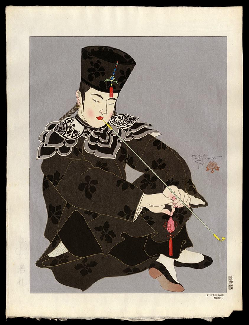 Paul Jacoulet - Japanese Print (1 of 2)