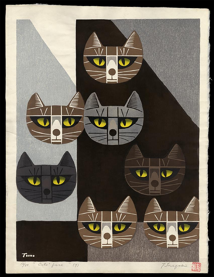 Tomoo Inagaki - Japanese Print (1 of 2)