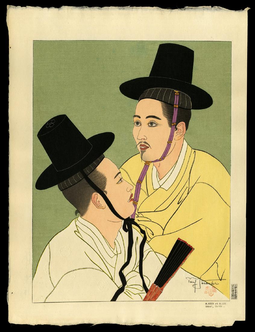 Paul Jacoulet - Japanese Print (1 of 2)