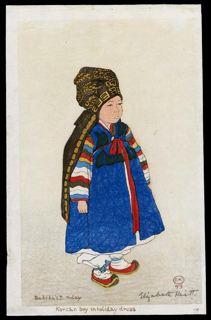 Elizabeth Keith - Japanese Print (1 of 2)