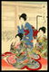 Toyohara Chikanobu - Japanese Woodblock Triptych - 5