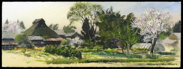 Brian Williams Watercolor: Title: Landscape Artist: Williams, Brian, b.1950Date: 2001Medium: watercolorDim