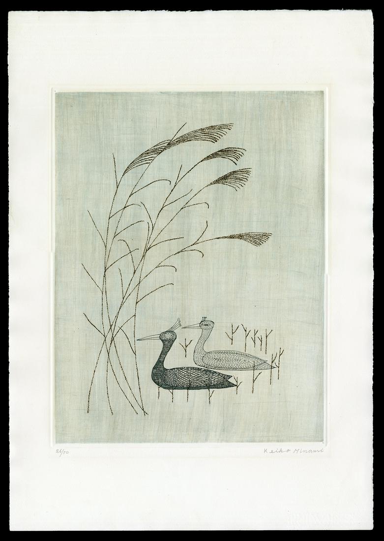 Keiko Minami Etching - Untitled (1 of 2)