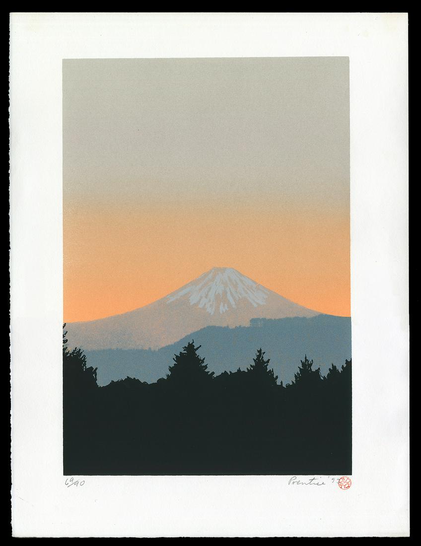 David Prentice Serigraph - Untitled (1 of 2)