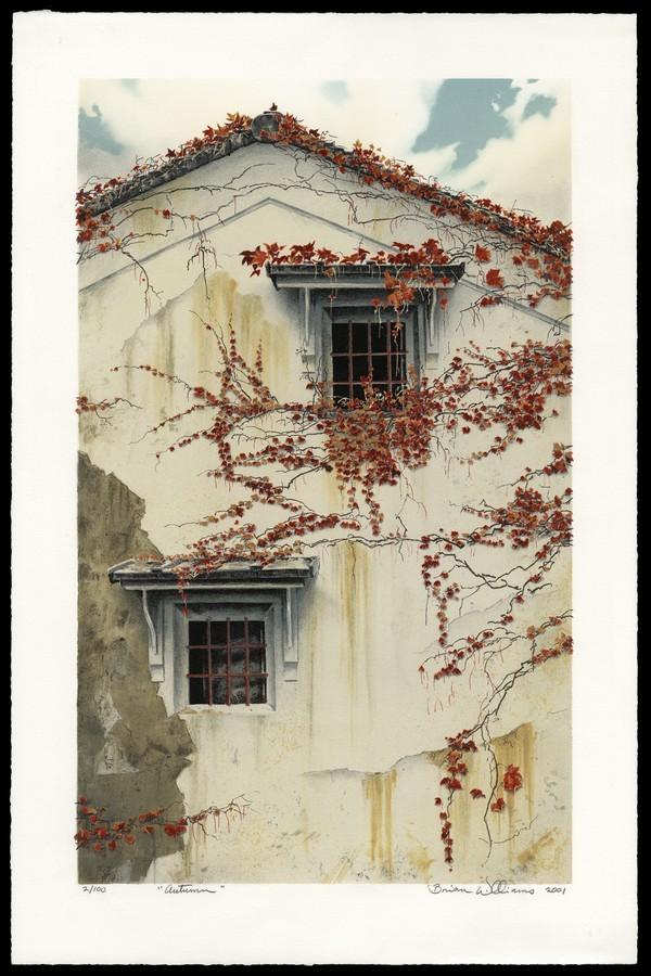 Brian Williams Lithograph: Title: Autumn Artist: Williams, Brian, b.1950Edition: 2/100Date: 2001Medium: