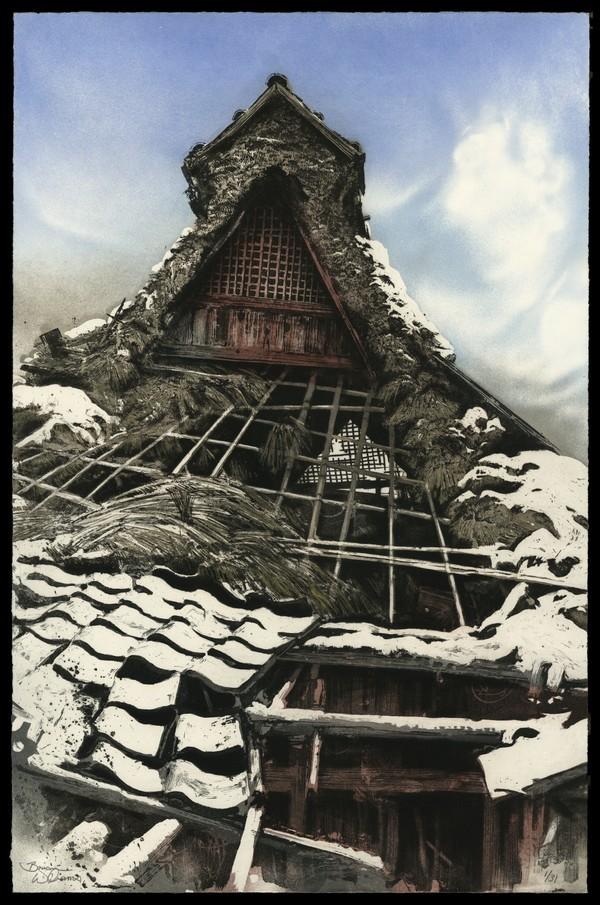Brian Williams Etching: Title: "Wind House" Artist: Williams, Brian, b.1950Edition: 1/31Date: undatedMed