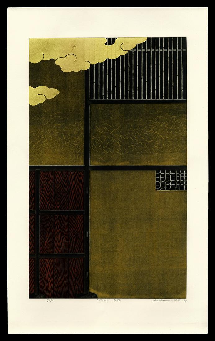 Katsunori Hamanishi Mezzotint - Window - # 12 (1 of 2)