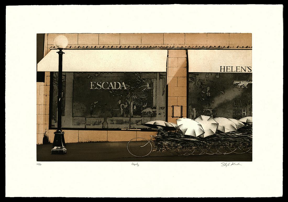 Shigeki Kuroda Color Etching - Display (1 of 2)