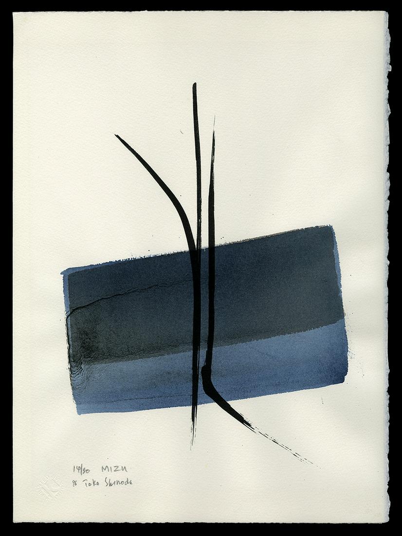 Toko Shinoda Lithograph - Mizu (1 of 2)