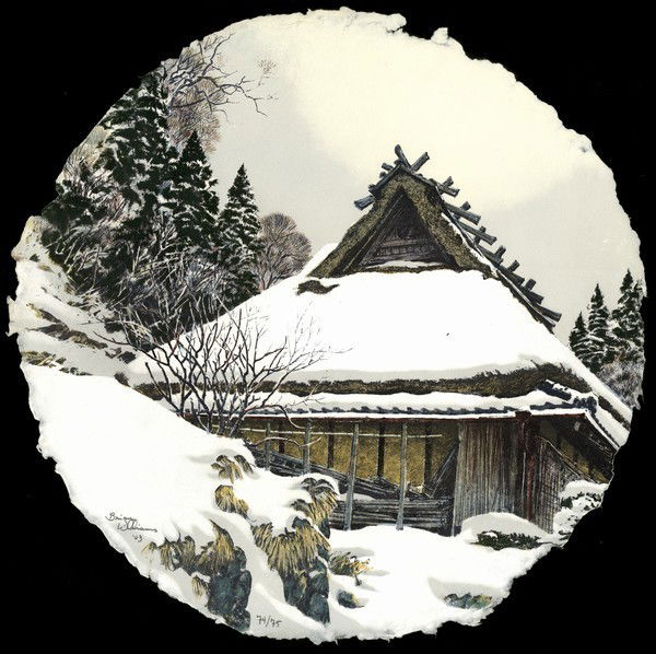 Brian Williams Lithograph: Title: Winter Cloak Artist: Williams, Brian, b.1950Edition: 74/75Date: 2003Mediu