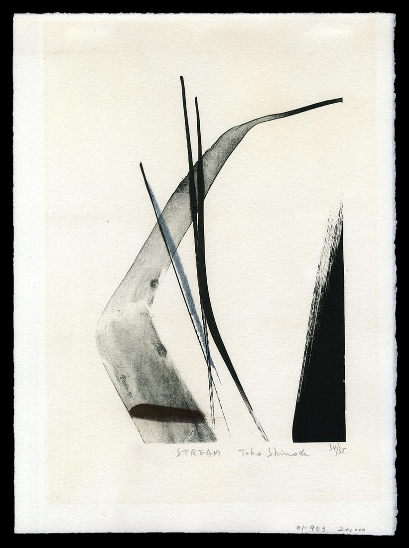 Toko Shinoda Lithograph - Stream (1 of 2)