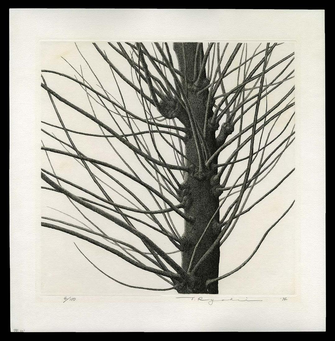 Ryohei Tanaka Etching - Tree No. 1 (1 of 2)