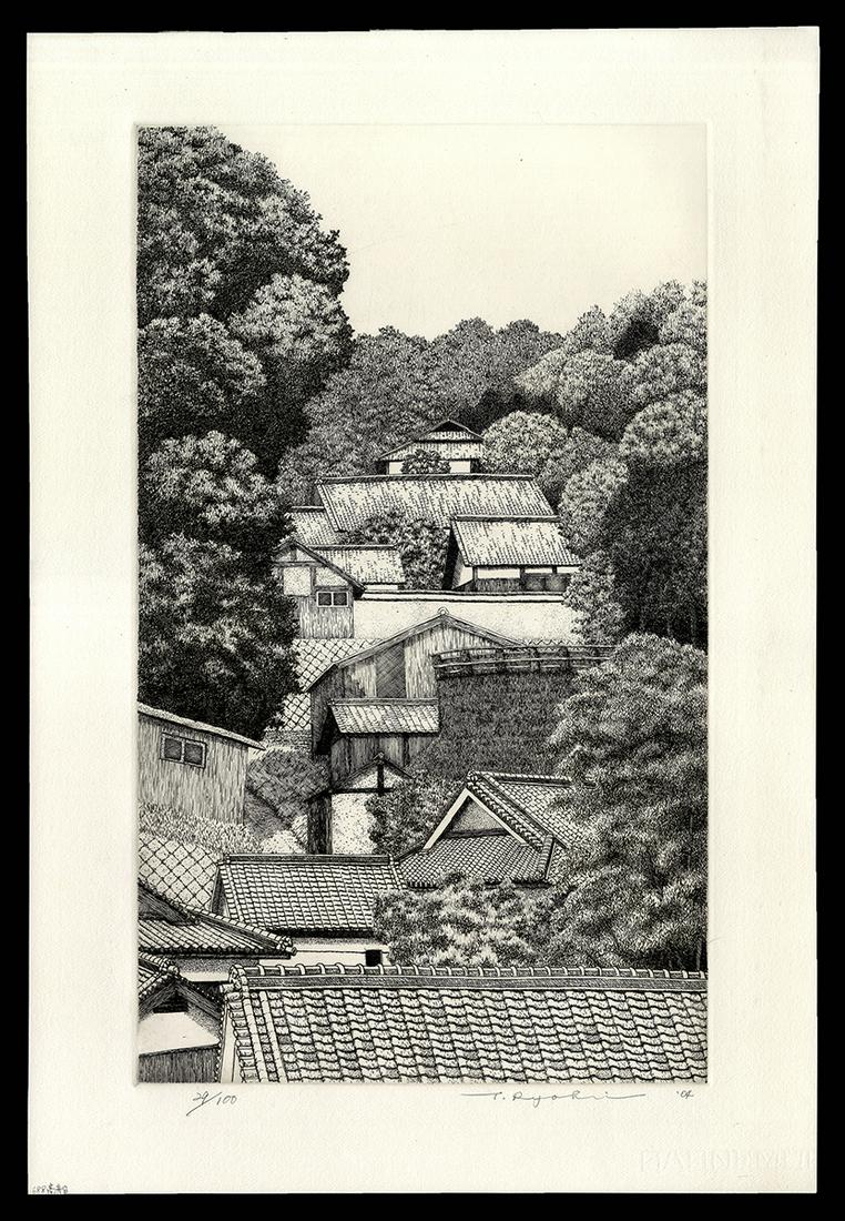 Ryohei Tanaka Etching - Takafune (1 of 2)