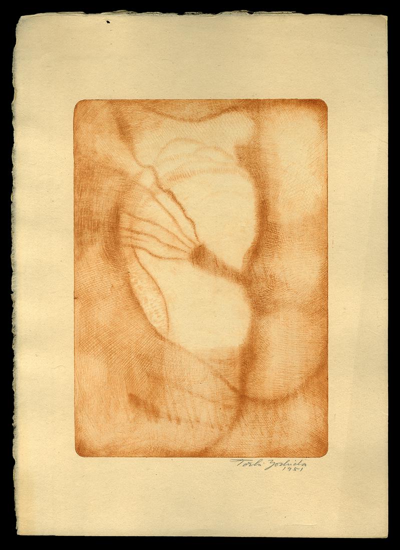 Toshi Yoshida Etching - Untitled (1 of 2)