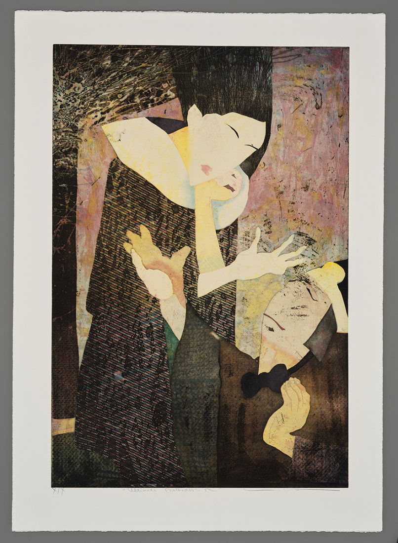 Yuji Hiratsuka Mixed Media - Ultimate Pretenders: Artist: Hiratsuka, Yuji, b. 1954 Title: Ultimate Pretenders Edition: X/X Date: undated Medium: mixed media Image Size: 35 5/8 x 23 7/8 inches Notes: Penc