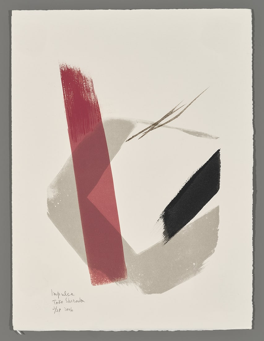 Toko Shinoda Hand Colored Lithograph - Impulse (1 of 2)