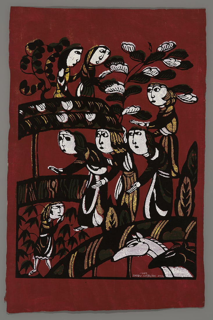 Sadao Watanabe Stencil - The Good Shepherd (1 of 2)