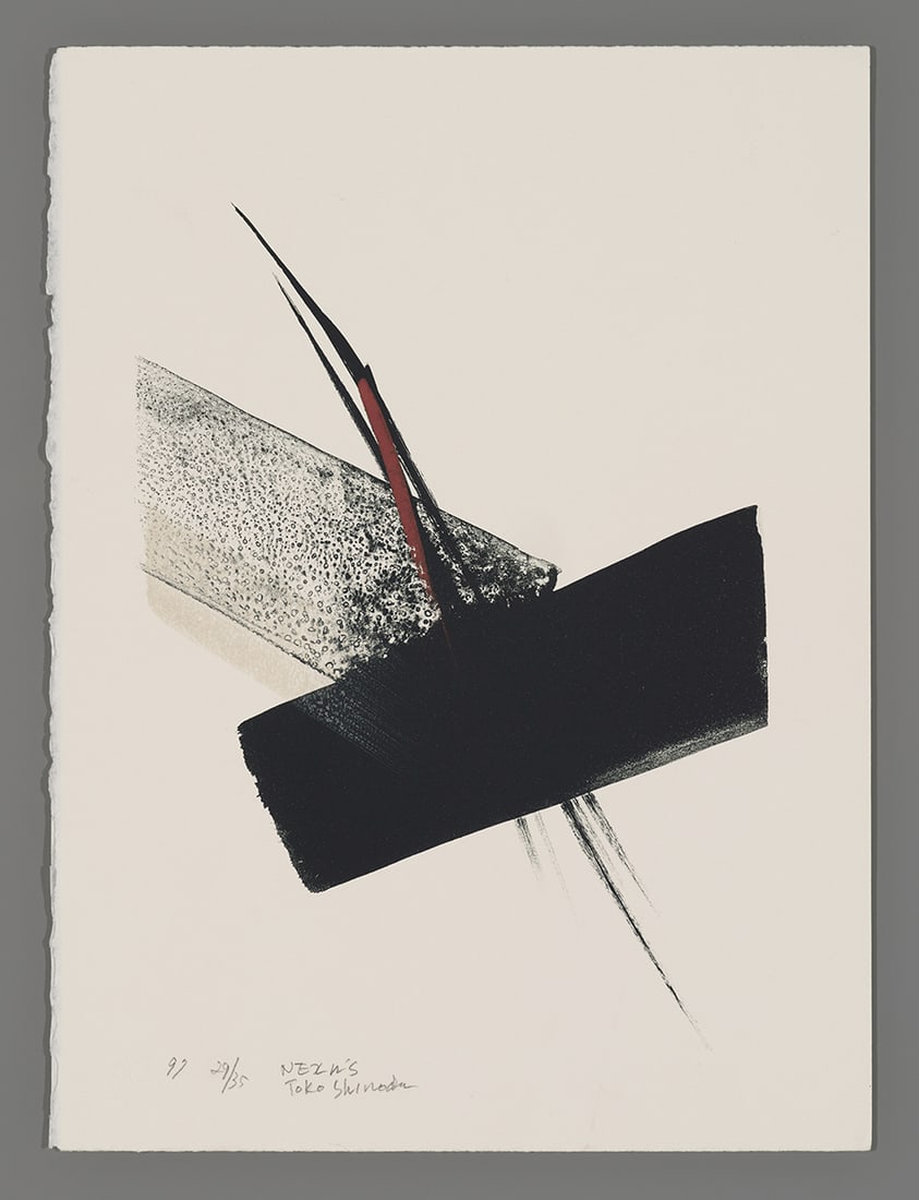 Toko Shinoda Lithograph - Nexus (1 of 2)