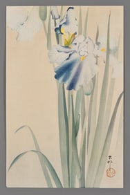 Ohara Koson Woodblock - Iris