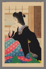 Torii Kotondo Woodblock - Snow