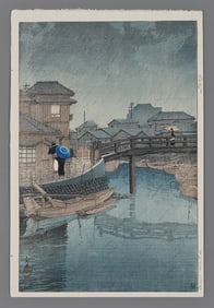 Kawase Hasui Woodblock - Shinagawa
