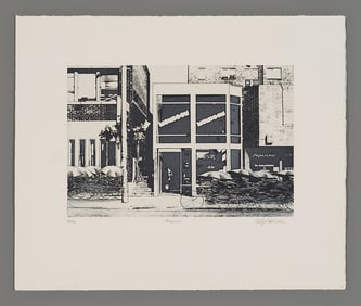 Shigeki Kuroda Etching - Monsoon