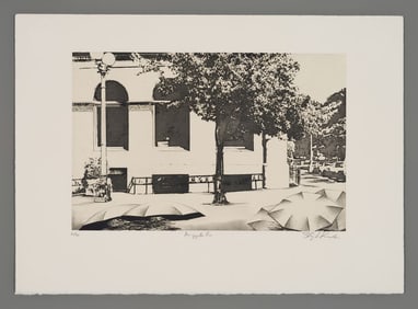 Shigeki Kuroda Etching - An Apple Tree