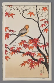 Toshi Yoshida Woodblock - Autumn