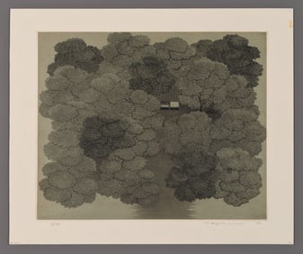 Ryohei Tanaka Etching And Aquatint - Grove No. 2