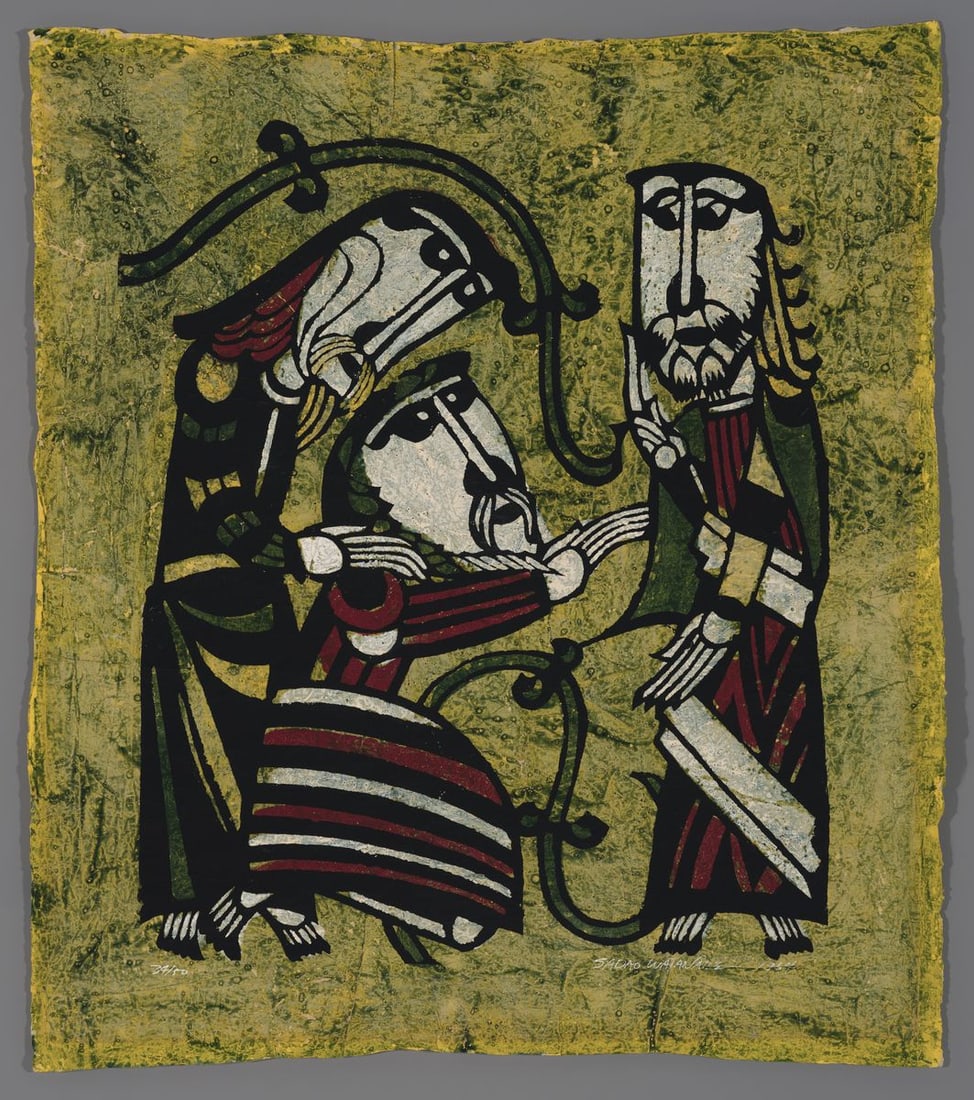 Sadao Watanabe Stencil - The Prodigal Son (1 of 2)