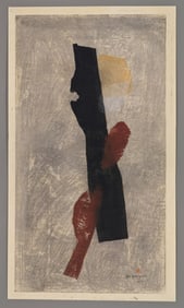 Gen Yamaguchi Woodblock - Quietness