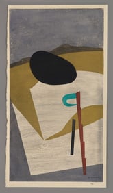 Gen Yamaguchi Woodblock - Germination