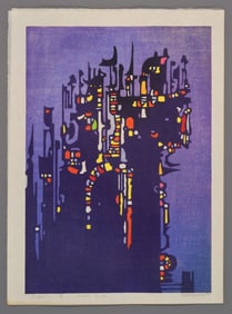 Toshi Yoshida Woodblock - Bright