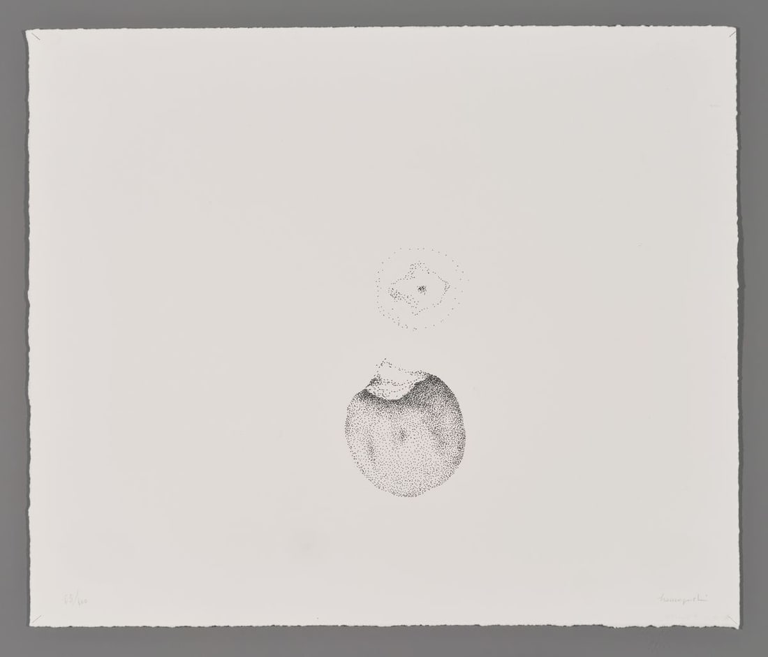 Yozo Hamaguchi Lithograph - Persimmon: Artist: Hamaguchi, Yozo, 1909-2000 Title: Persimmon Edition: 63/100 Date: 1983 Medium: lithograph Image Size: 13 1/ x 15 3/4 inches Illustrated: Hamaguch