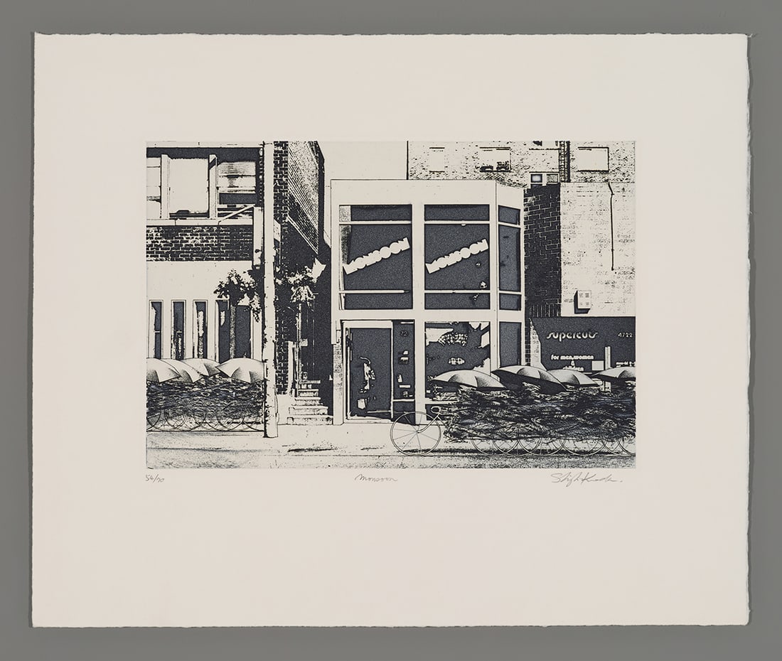 Shigeki Kuroda Etching - Monsoon (1 of 2)