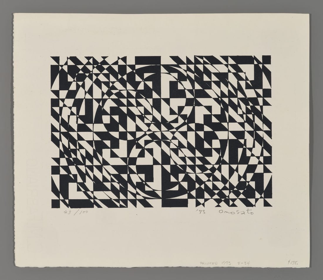 Toshinobu Onosato Silkscreen - Lithograph B (1 of 2)