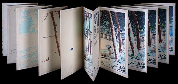 Tsuchiya Koitsu Woodblock: Title: Printing Process Book Artist: Koitsu, Tsuchiya, 1870-1949 Date: 20th century Medium: woodblock