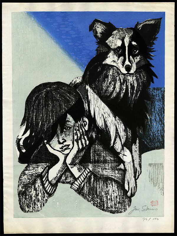 Jun'ichiro Sekino - Woodblock (1 of 2)