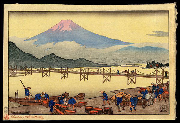 Charles W. Bartlett - Woodblock (1 of 2)