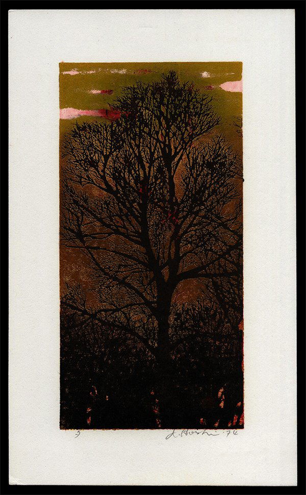 Joichi Hoshi - Woodblock (1 of 2)