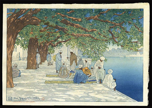 Charles W. Bartlett - Woodblock (1 of 2)