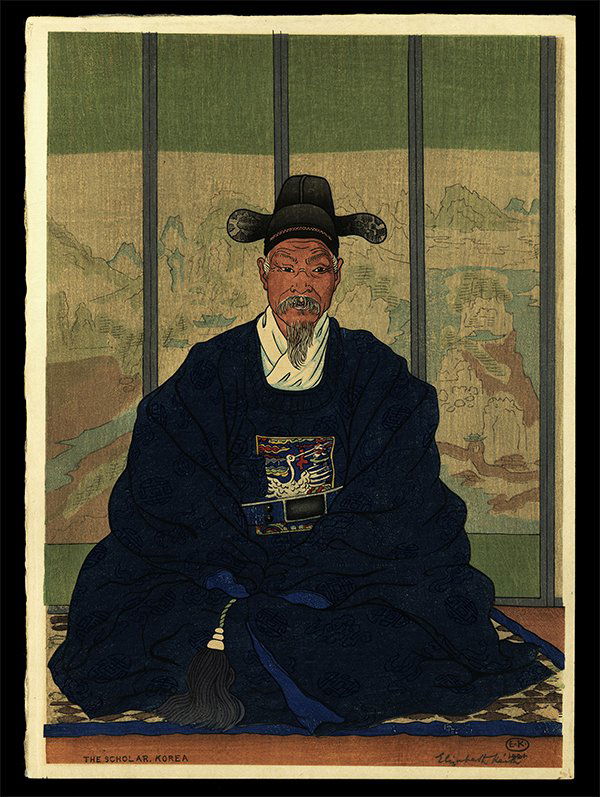 Elizabeth Keith - Woodblock (1 of 2)