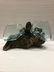 double recycled blowen glass and teakroot bowls