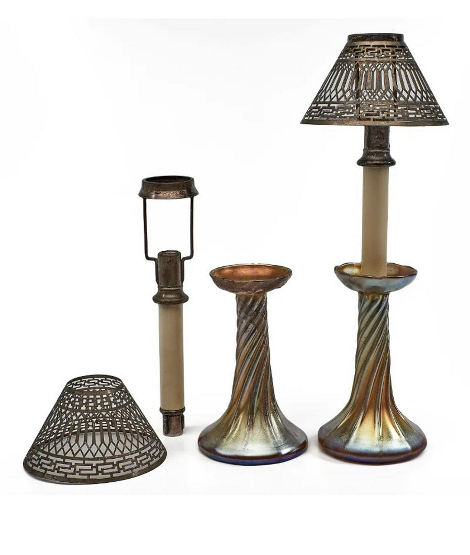 Tiffany Candle Lamps (1 of 3)