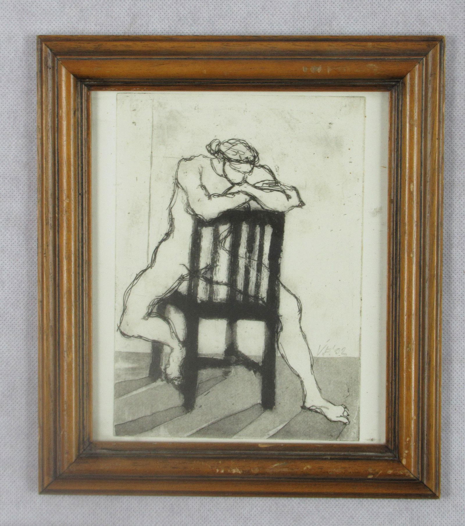 Unusual etching print (1 of 3)