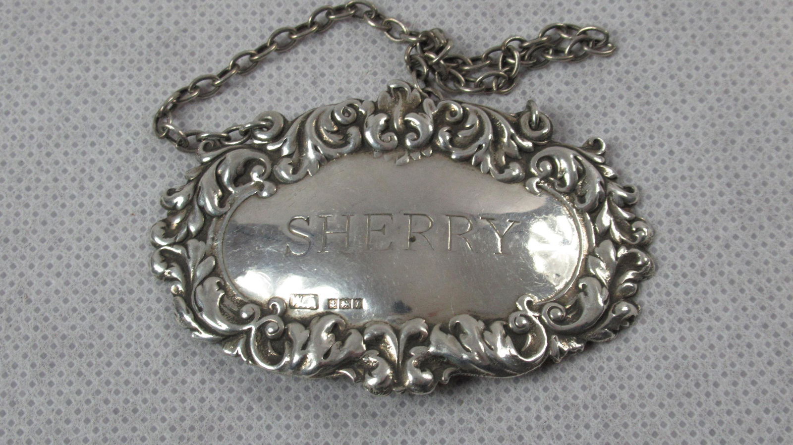 Silver Decanter Label (1 of 2)