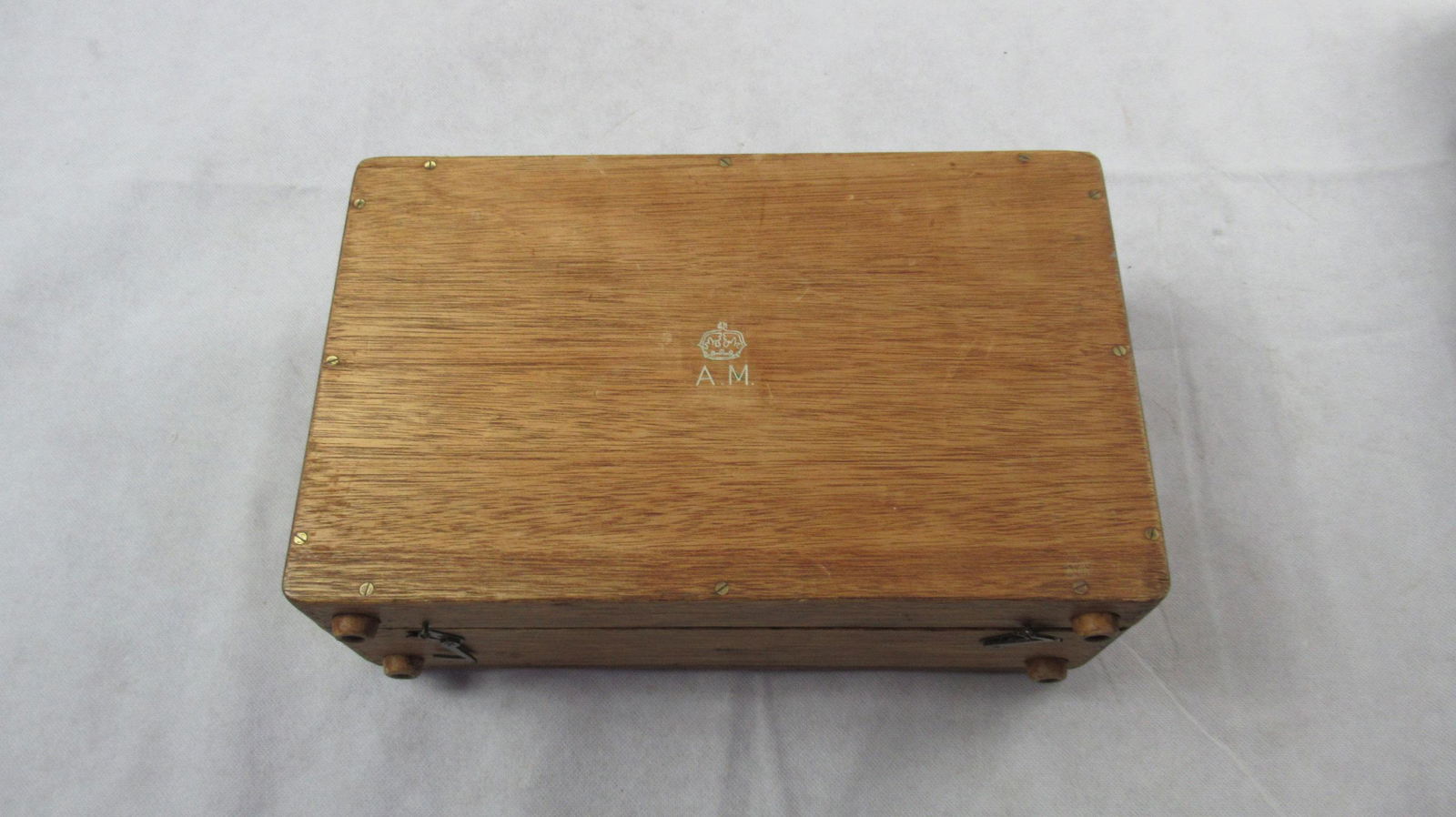 Air Ministry wooden box: Air Ministry wooden box