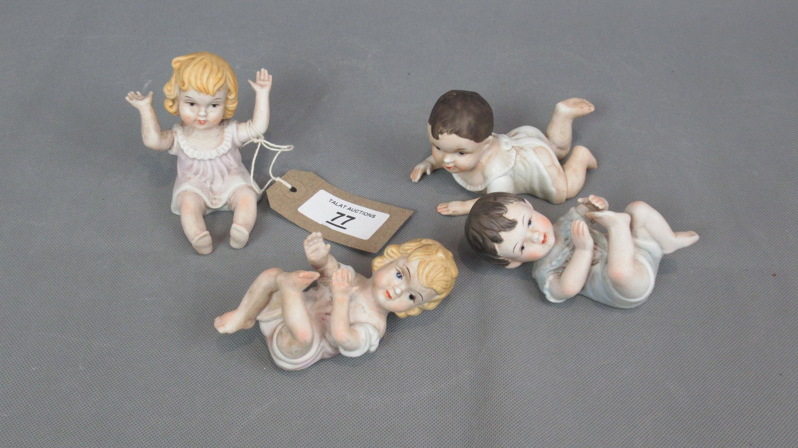Four Piano Babies: Alfretto Porcelain.